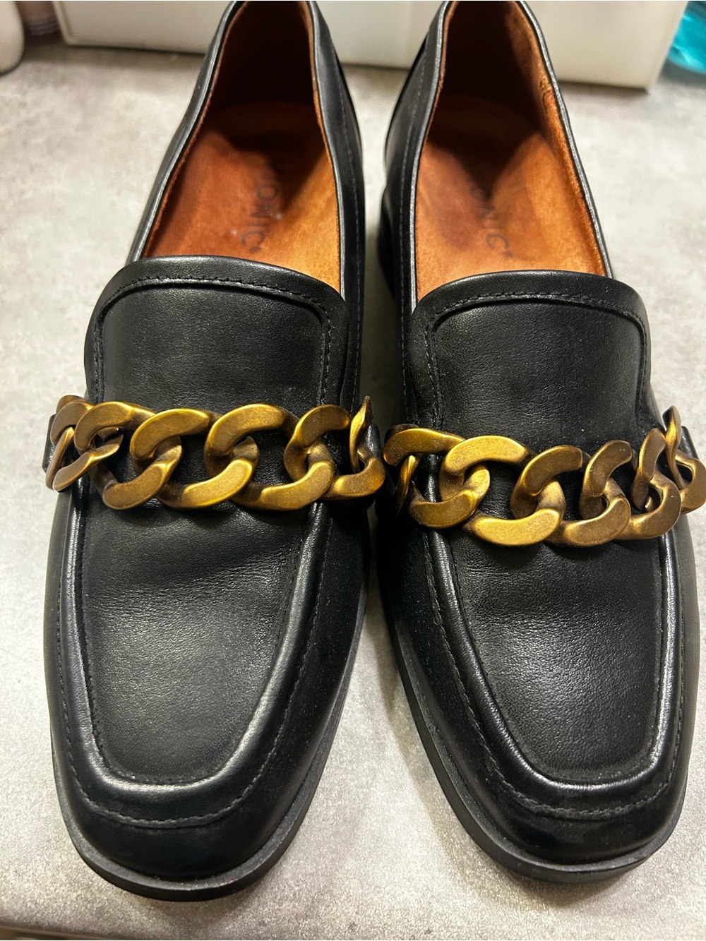 Women’s Chain-Trim Loafers